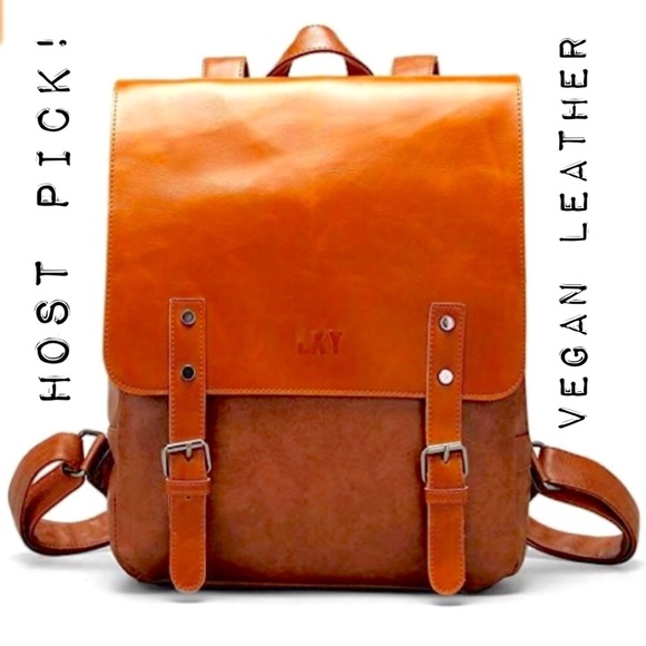 Boutique Handbags - Vegan Leather Backpack | NWT Sustainable Fashion